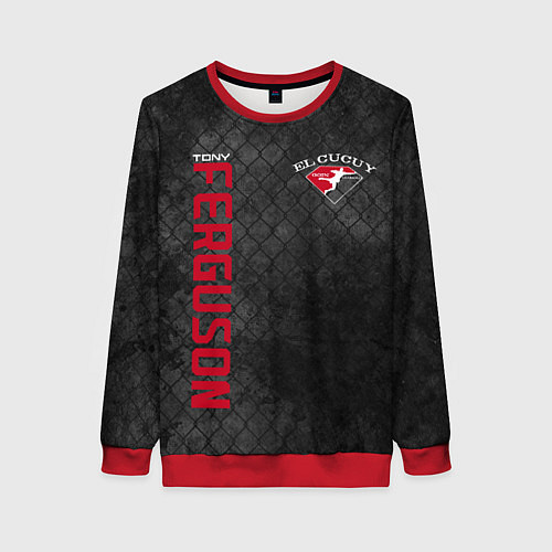 Женский свитшот El Cucuy / 3D-Красный – фото 1