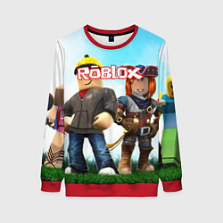 Свитшот женский ROBLOX, цвет: 3D-красный