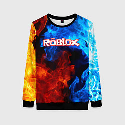 Свитшот женский ROBLOX, цвет: 3D-черный