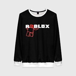 Свитшот женский Роблокс Roblox, цвет: 3D-белый