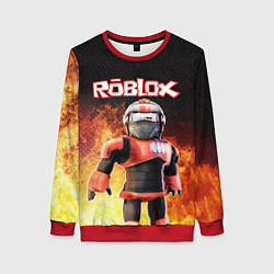 Свитшот женский ROBLOX, цвет: 3D-красный