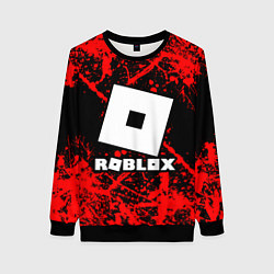 Свитшот женский Roblox, цвет: 3D-черный