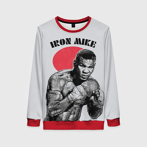 Женский свитшот Iron Mike / 3D-Красный – фото 1