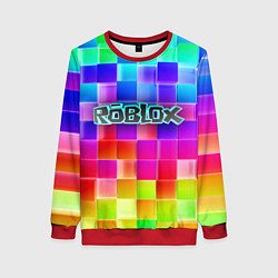 Свитшот женский Роблокс, цвет: 3D-красный