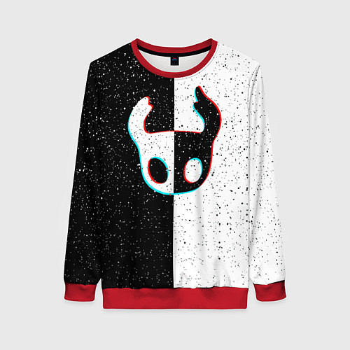 Женский свитшот Hollow Knight / 3D-Красный – фото 1