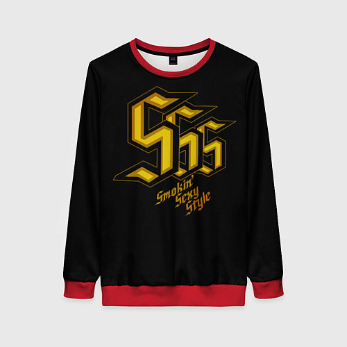 Женский свитшот SSS Rank / 3D-Красный – фото 1