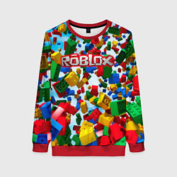 Свитшот женский Roblox Cubes, цвет: 3D-красный