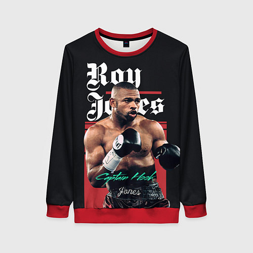 Женский свитшот Roy Jones / 3D-Красный – фото 1