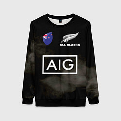 Свитшот женский ALL BLACKS, цвет: 3D-черный