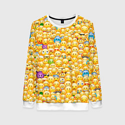 Женский свитшот Смайлики Emoji