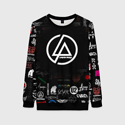 Свитшот женский LINKIN PARK, цвет: 3D-черный