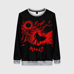 Свитшот женский BERSERK, цвет: 3D-меланж