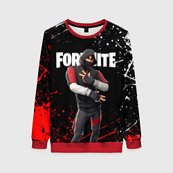 Свитшот женский FORTNITE IKONIK, цвет: 3D-красный