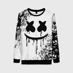 Свитшот женский Marshmello, цвет: 3D-черный