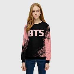 Свитшот женский BTS, цвет: 3D-черный — фото 2