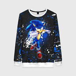 Свитшот женский SONIC, цвет: 3D-белый