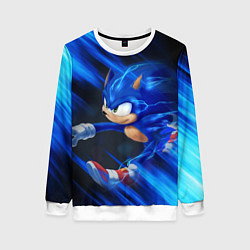Свитшот женский SONIC, цвет: 3D-белый