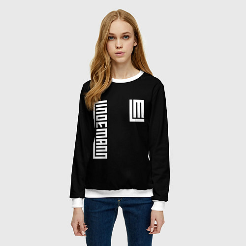 Женский свитшот LINDEMANN / 3D-Белый – фото 3