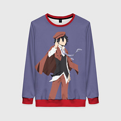 Свитшот женский Ranpo Edogawa, цвет: 3D-красный