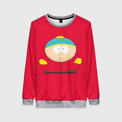 Свитшот женский ЮЖНЫЙ ПАРК, цвет: 3D-меланж