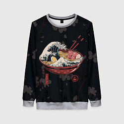Женский свитшот Сакура и рамен