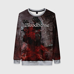Свитшот женский Bloodborne, цвет: 3D-меланж