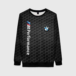 Свитшот женский BMW PERFORMANCE, цвет: 3D-черный
