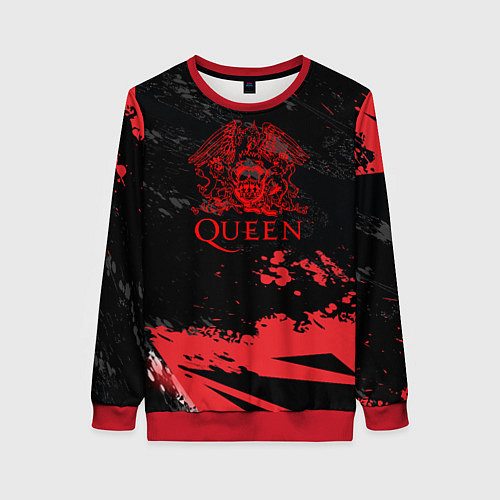 Женский свитшот Queen / 3D-Красный – фото 1