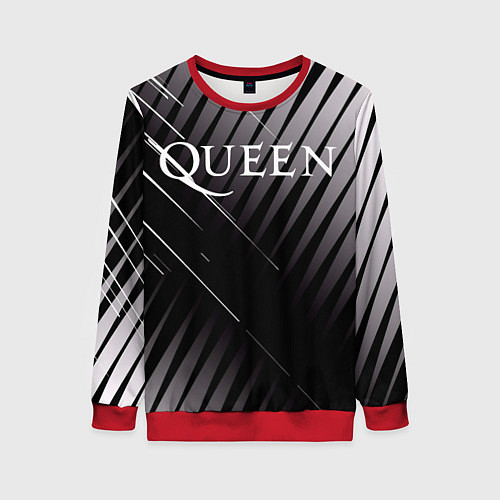 Женский свитшот Queen / 3D-Красный – фото 1