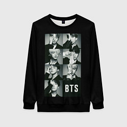 Свитшот женский BTS, цвет: 3D-черный