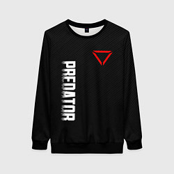 Свитшот женский PREDATOR, цвет: 3D-черный