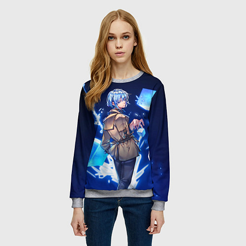 Женский свитшот TOWER OF GOD / 3D-Меланж – фото 3