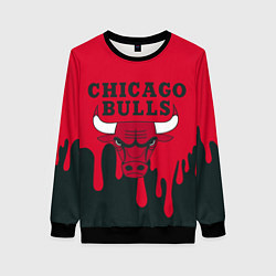 Свитшот женский Chicago Bulls, цвет: 3D-черный