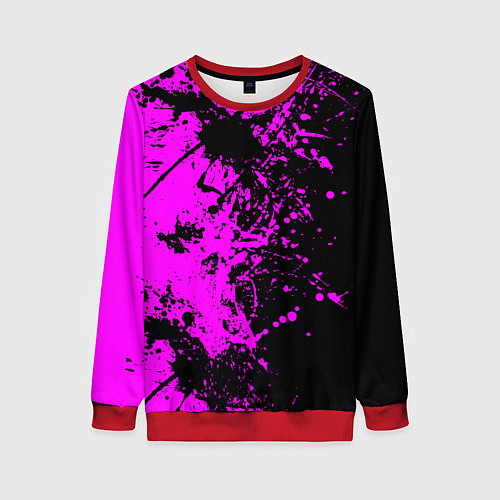 Женский свитшот Чёрная магия / 3D-Красный – фото 1