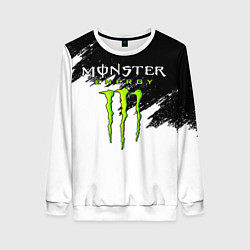 Свитшот женский MONSTER ENERGY, цвет: 3D-белый