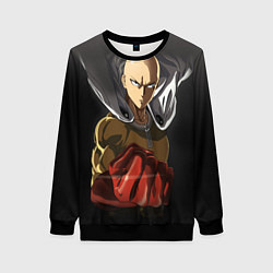 Свитшот женский One Punch Man, цвет: 3D-черный