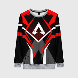 Свитшот женский APEX, цвет: 3D-меланж