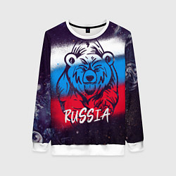 Женский свитшот Russia Bear
