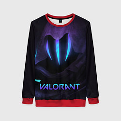 Свитшот женский VALORANT OMEN, цвет: 3D-красный