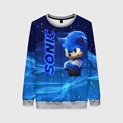 Женский свитшот Соник