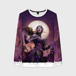 Свитшот женский Eldritch Moon, цвет: 3D-белый