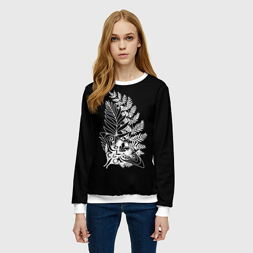 Женский свитшот THE LAST OF US 2 / 3D-Белый – фото 3