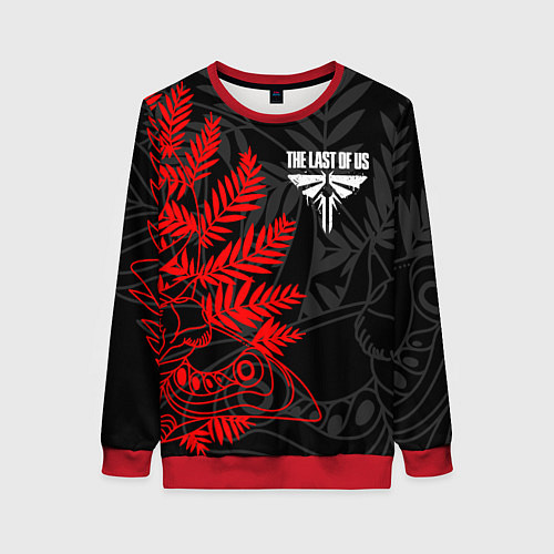 Женский свитшот THE LAST OF US 2 / 3D-Красный – фото 1