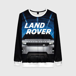 Свитшот женский LAND ROVER, цвет: 3D-белый