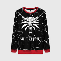 Свитшот женский The Witcher, цвет: 3D-красный