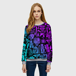 Свитшот женский THE LAST OF US 2, цвет: 3D-меланж — фото 2