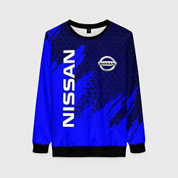 Свитшот женский NISSAN, цвет: 3D-черный