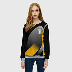 Свитшот женский Juventus Uniform, цвет: 3D-меланж — фото 2