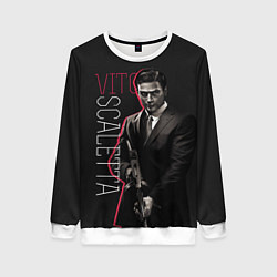Свитшот женский Vito, цвет: 3D-белый