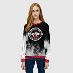 Свитшот женский Deep Purple, цвет: 3D-красный — фото 2